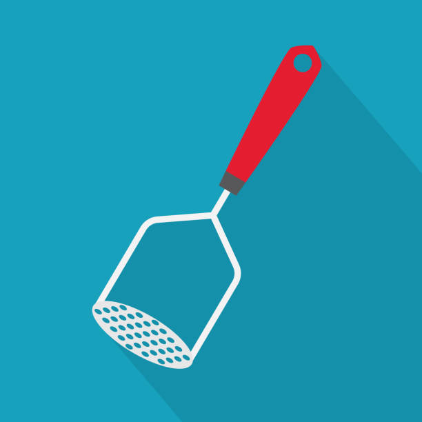 potato masher icon potato masher icon- vector illustration clip art of a potato masher stock illustrations