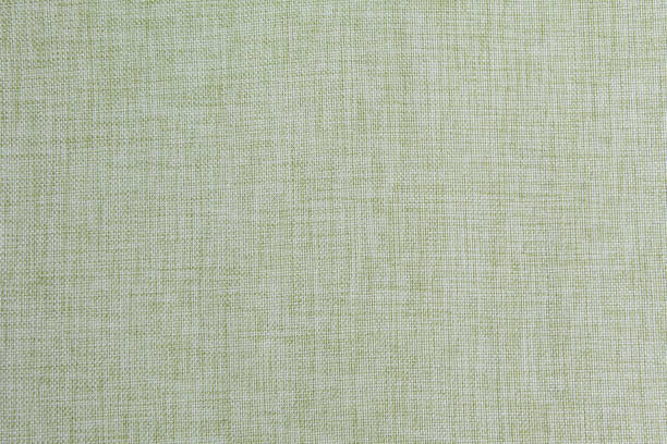 istock Natural linen texture as background. Gray-green tint, uneven color 1231815023