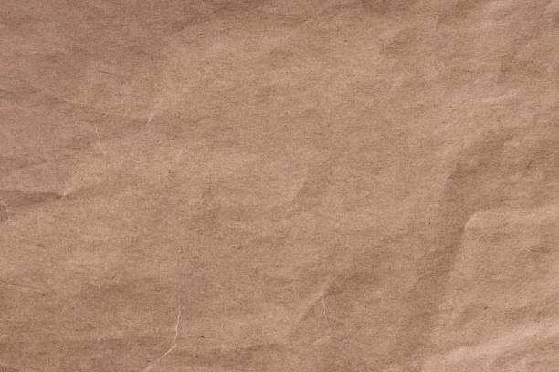 istock Beige crumpled paper for background 1231817374