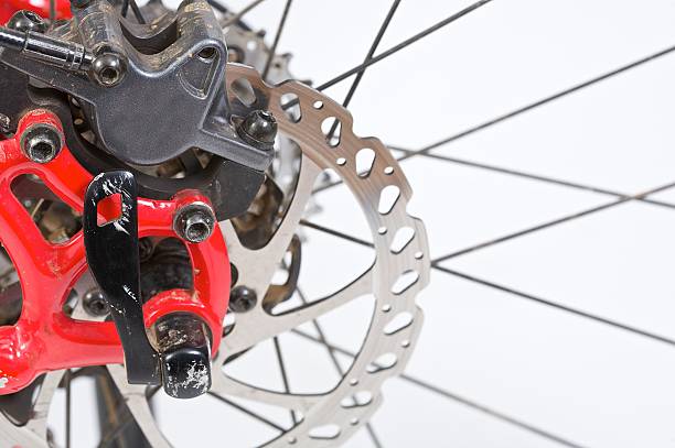 istock Mountain bike wheel 123183596