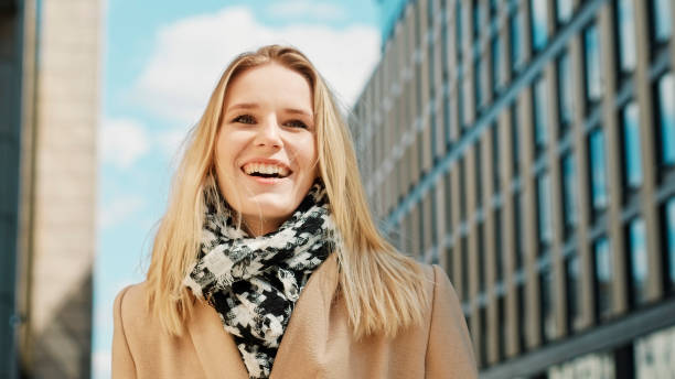 istock Woman enjoying city. End of quarantine 1231847481