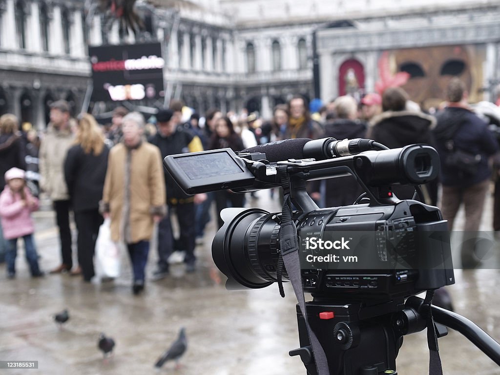 Kamera auf San Marco - Lizenzfrei Filmen Stock-Foto