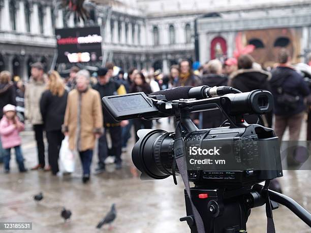 Photo libre de droit de Caméra De San Marco banque d'images et plus d'images libres de droit de Filmer - Filmer, Place Saint-Marc, Quartier Saint-Marc