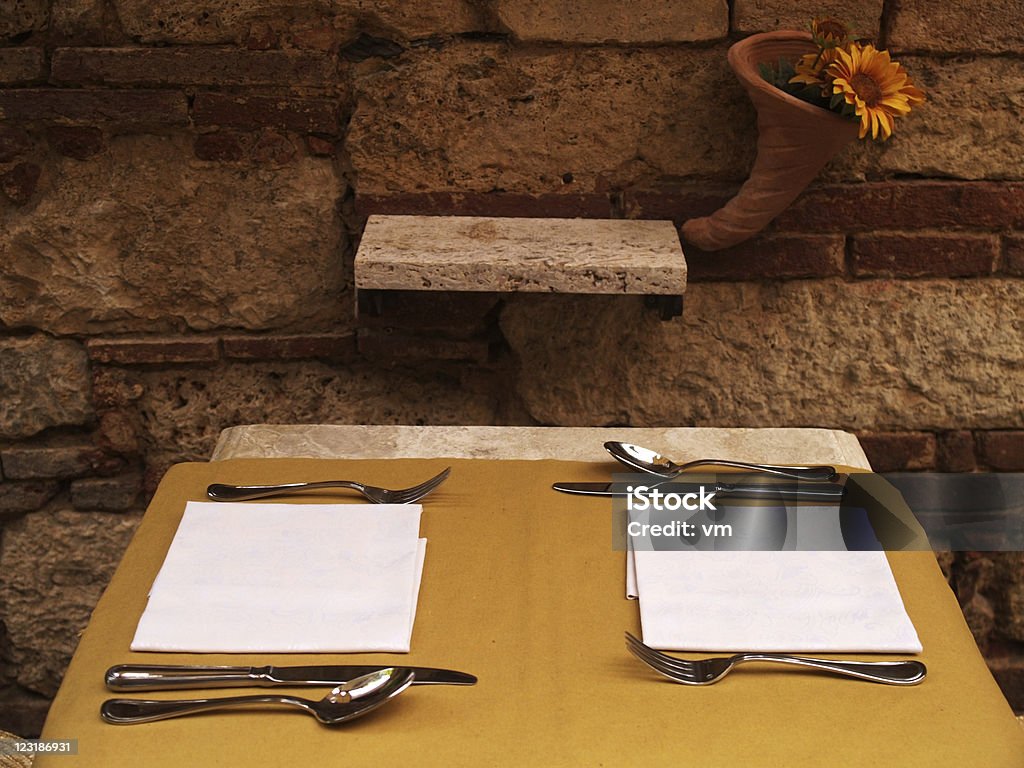 Restaurante - Royalty-free Amarelo Foto de stock