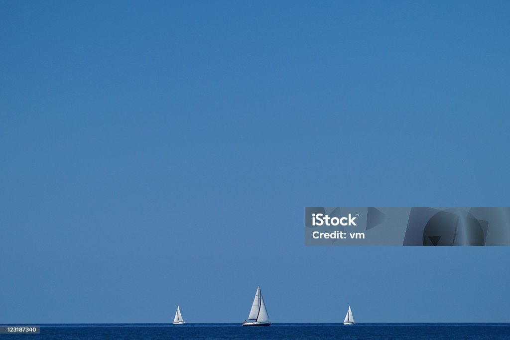 Barca a vela - Foto stock royalty-free di Adulto