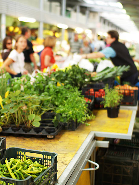 istock Farmers market 123189063