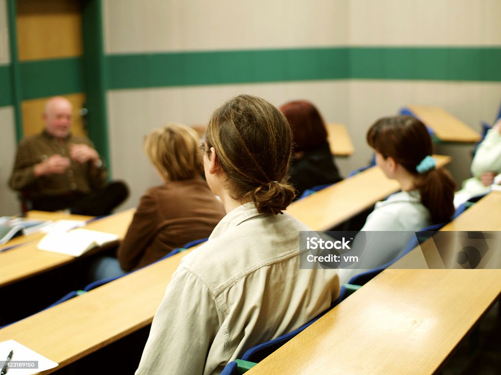 Seminar  Active Seniors Stock Photo