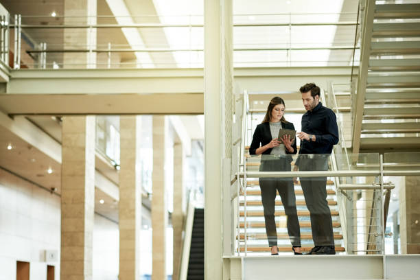 istock The merging of smart minds 1231893901