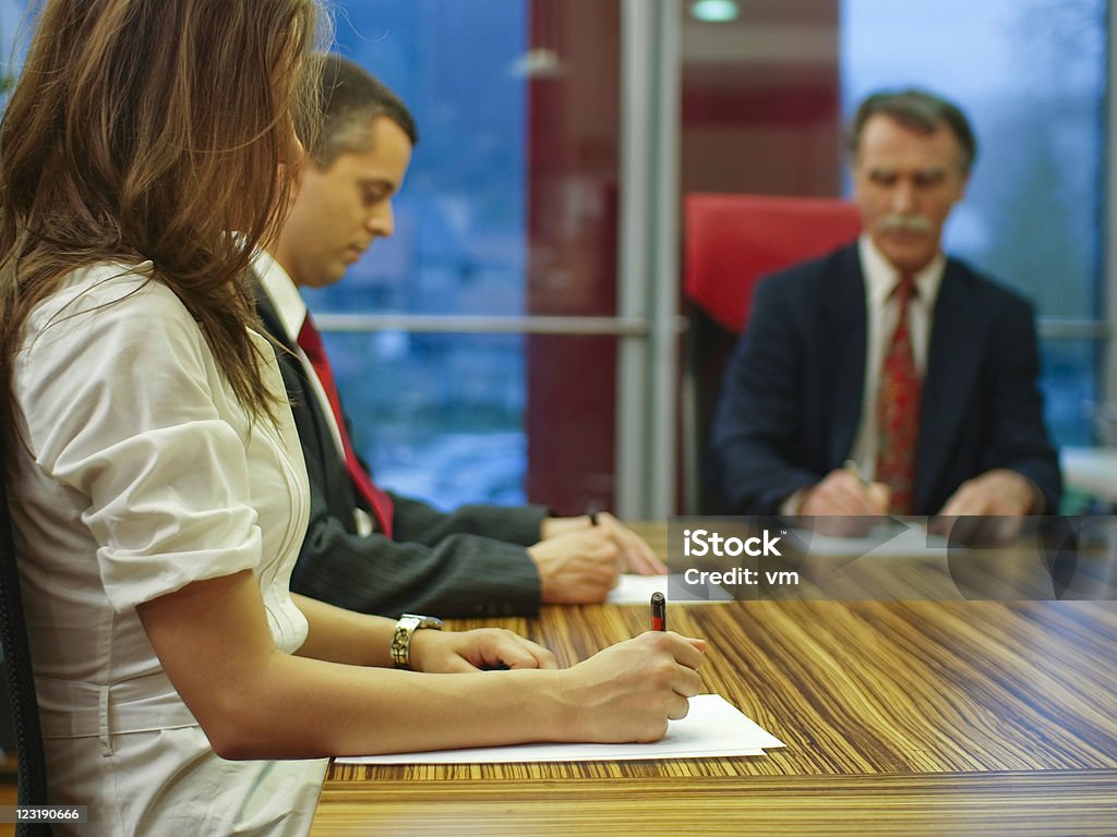 Business meeting  Shorthand Stock Photo