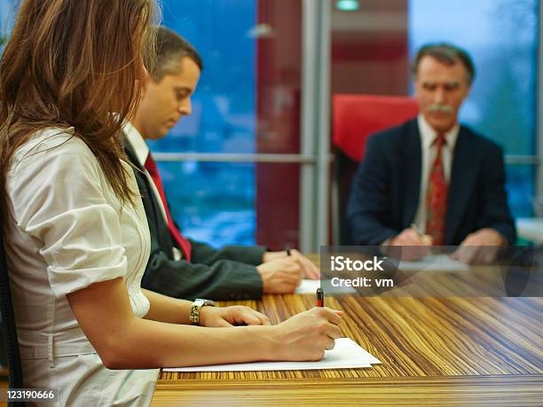 Business Meeting Stock Photo - Download Image Now - Shorthand, Group Of People, Adult