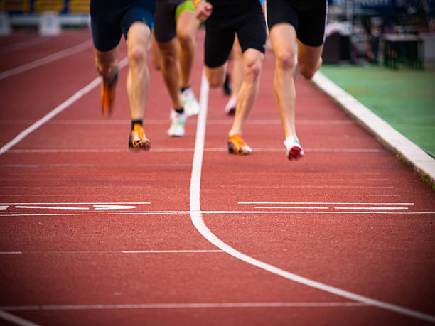 istock Athletes at the finish line 123196701