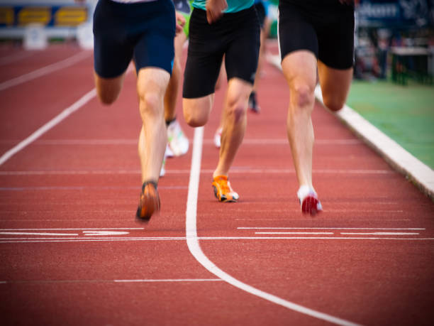 istock Athletes at the finish line 123196877