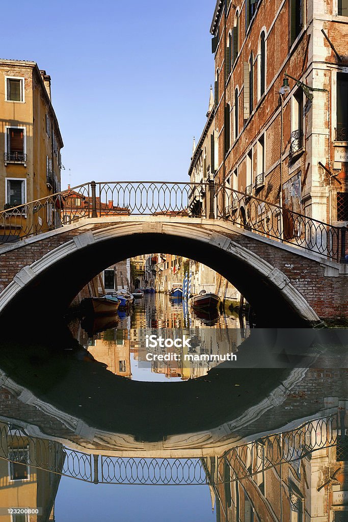 Arch bridge in Venice  Arch Bridge Stock Photo