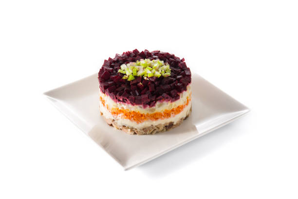 istock Traditional Russian herring salad 1232018219