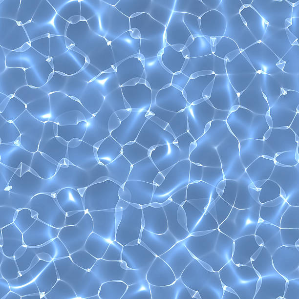 Caustics underwater - seamless texture pattern tile stock photo