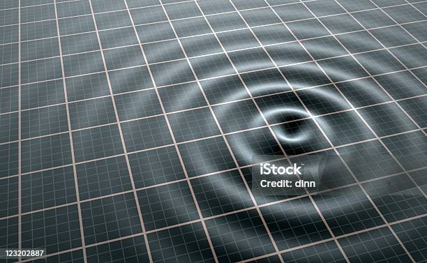 Wireless Wave Broadcast Visualization Stock Photo - Download Image Now - Earthquake, Noise, Wave Pattern
