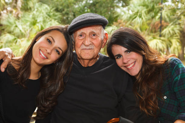 istock Grandfather and Granddaughters 1232038723