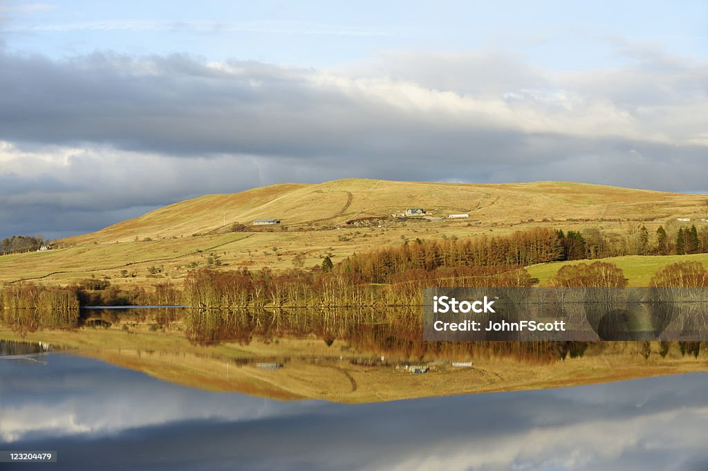 Earlstoun Loch - Lizenzfrei Anhöhe Stock-Foto