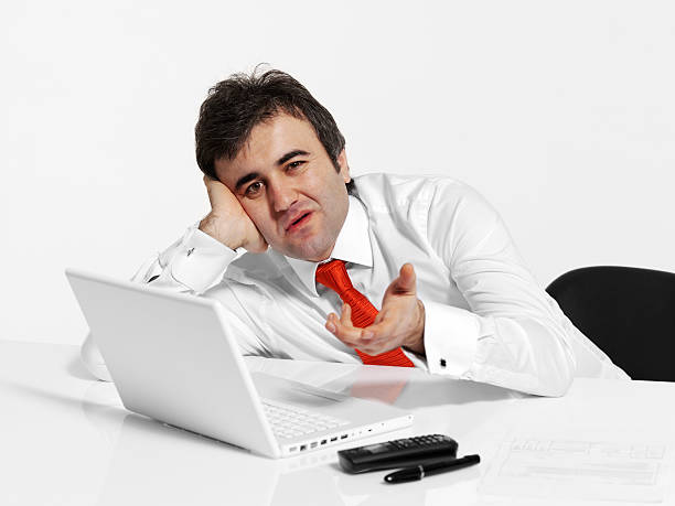 istock Otherwise businessman in the office 123210352