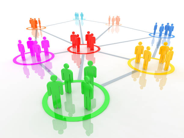 istock Colorful teams. 123212361