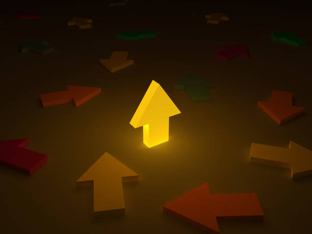 istock Colorful arrows. 123212374