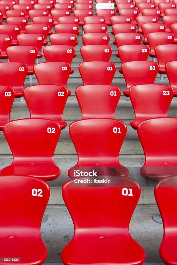 Estádio assentos - Foto de stock de Arquibancada royalty-free