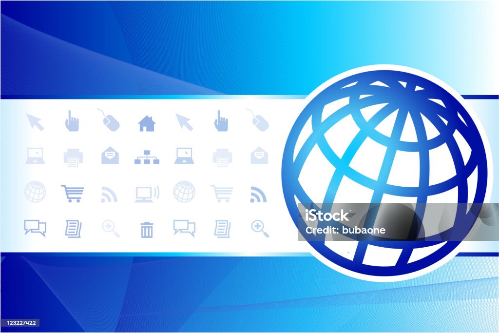 Simple Internet Background Internet Background Stock Illustration - Download Image Now ...