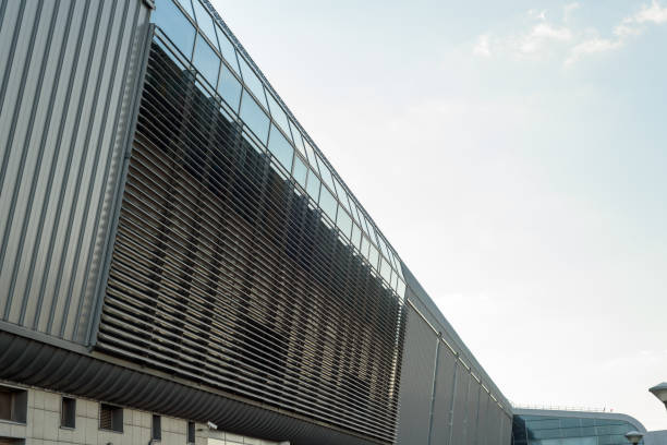 istock Exterior of a modern business building. 1232494809