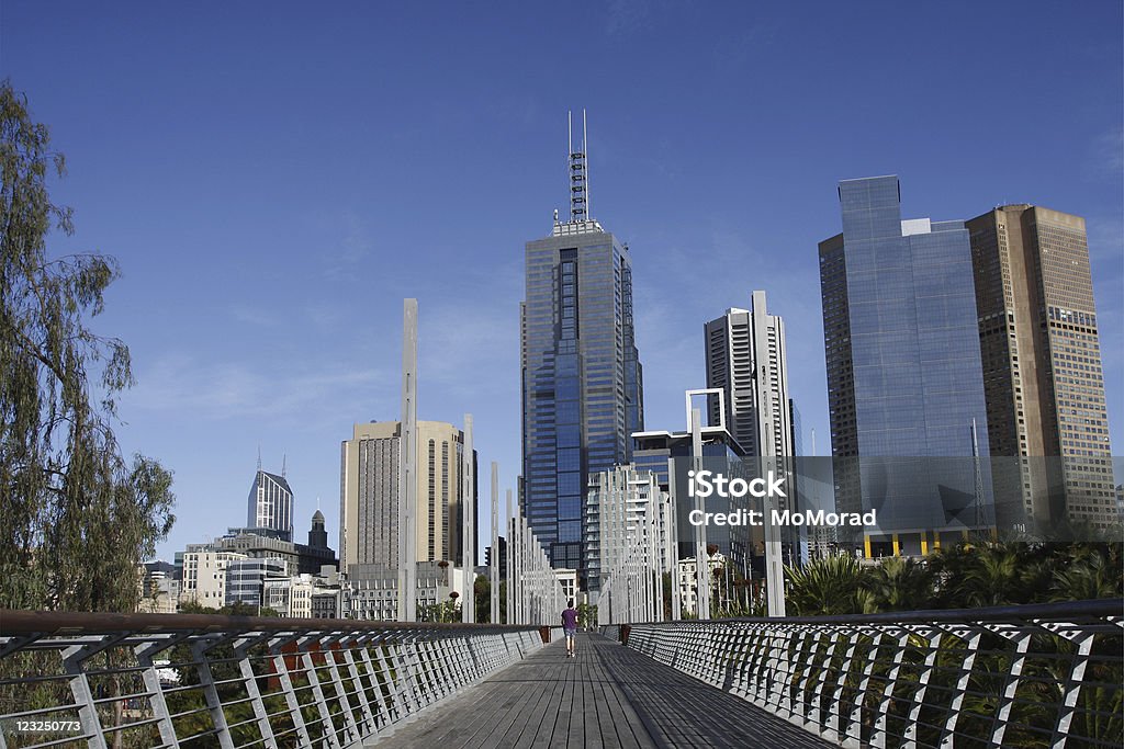 Running zur Stadt - Lizenzfrei Australien Stock-Foto