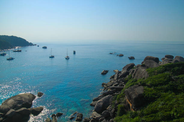 istock Tropical sea at Similan island, Phang-nga, Thailand 1232515178