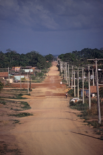 Macapa city, capital of Amapa. 