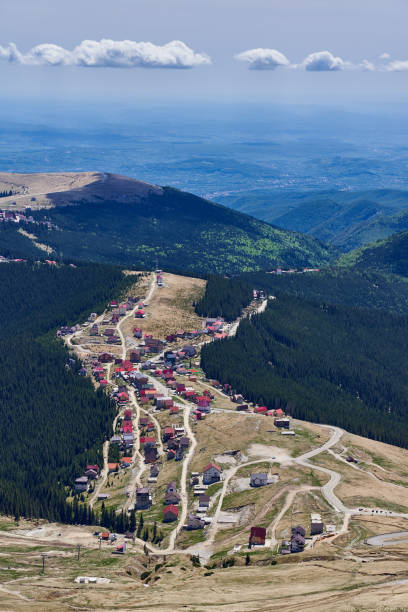 istock Resort between mountains and pine forests 1232524539