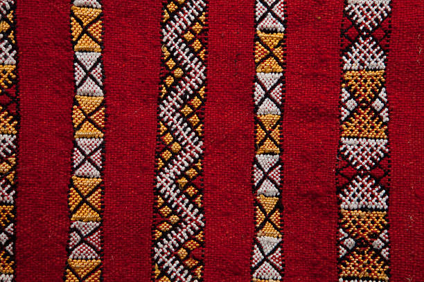 istock Colourful Moroccan Kilm Rug 123254717