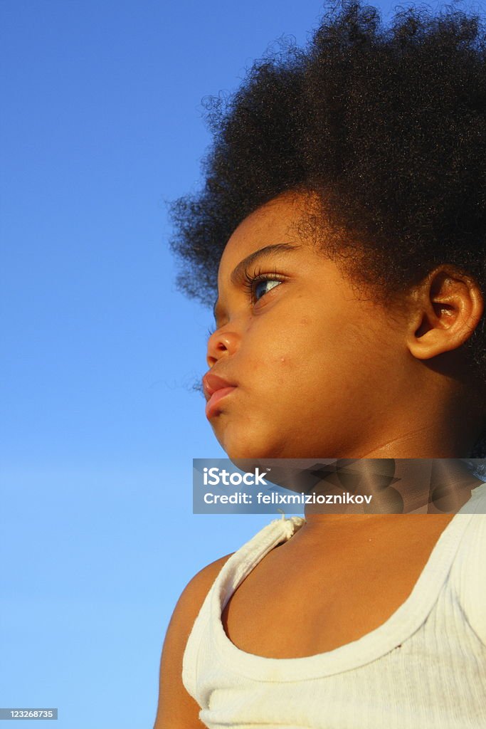 Jovem criança afro-americana - Royalty-free 12-15 Meses Foto de stock