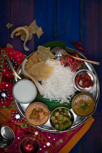 istock Indian vegetarian Food 1232757287