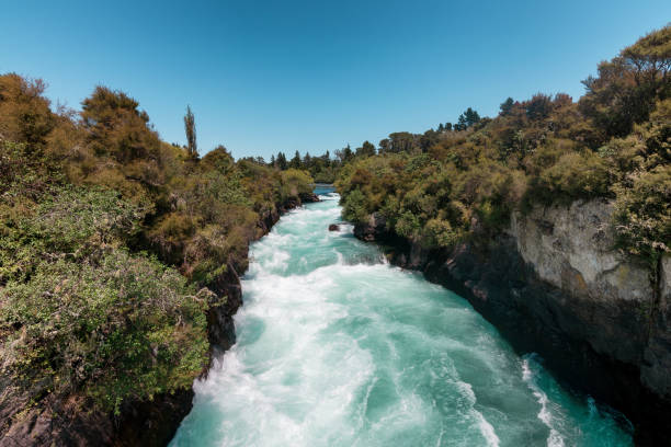 istock Hula Falls river in New Zealand 1232778666