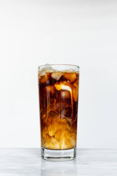 mrożona kawa made w domu - iced coffee zdjęcia i obrazy z banku zdjęć