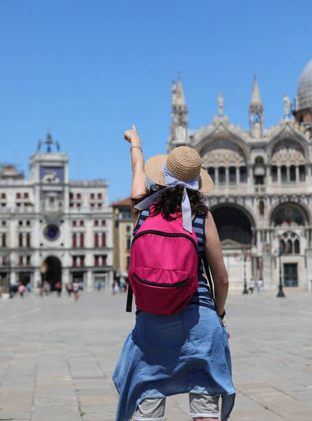 istock young female tourist in Venice 1232878349