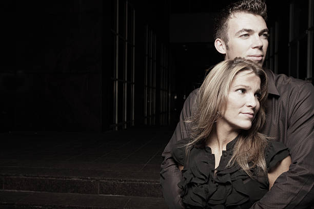 istock Man holding the woman 123298382