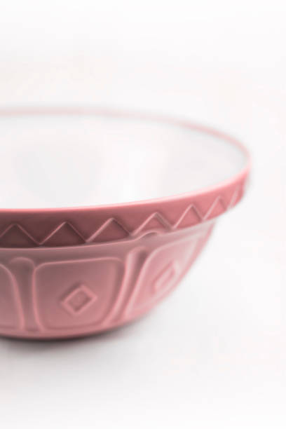 istock Still life of a classic pink baking bowl. 1232996903