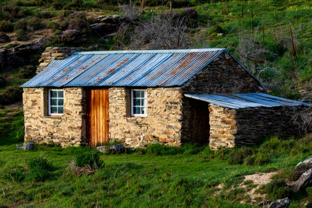 istock What A Picturesque Stone Cabin In Otago 1233054843