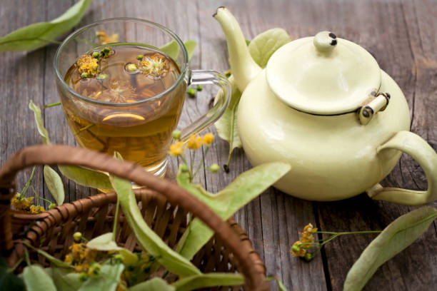 istock fresh organic linden flower tea 1233102912