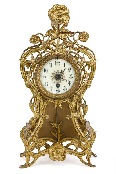istock eighteen century antique table top clock 1233138590