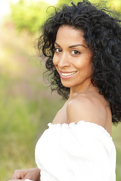 istock Attractive woman smiling 123315694