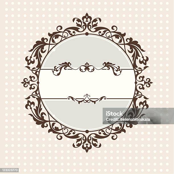 Decorative Frame Stock Illustration - Download Image Now - Abstract, Border - Frame, Circle
