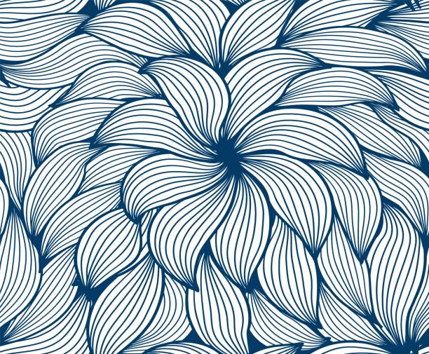 抽象的な波のシームレスなパターン - 4598点のイラスト素材／クリップアート素材／マンガ素材／アイコン素材