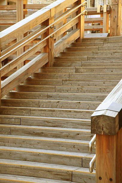 istock Japanese Wooden stairs 123335944