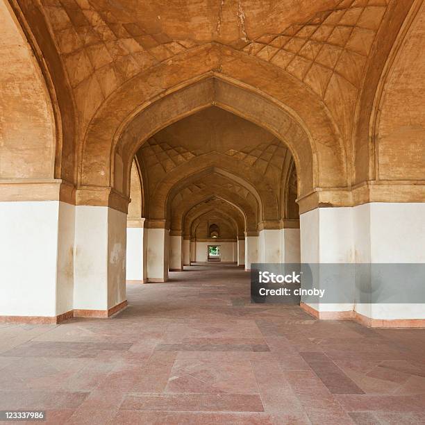 Arch Stock Photo - Download Image Now - Corridor, Famous Place, Agra