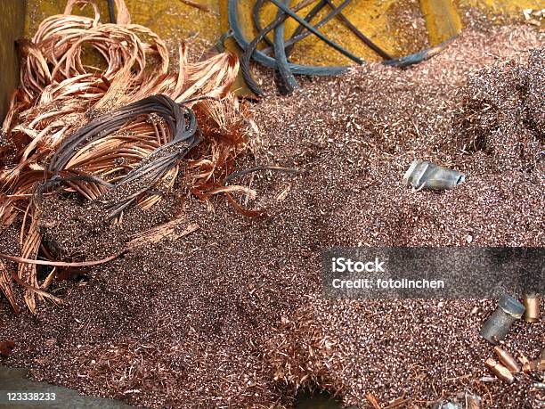Altmetall Stockfoto und mehr Bilder von Kupfer - Kupfer, Recycling, Kabel