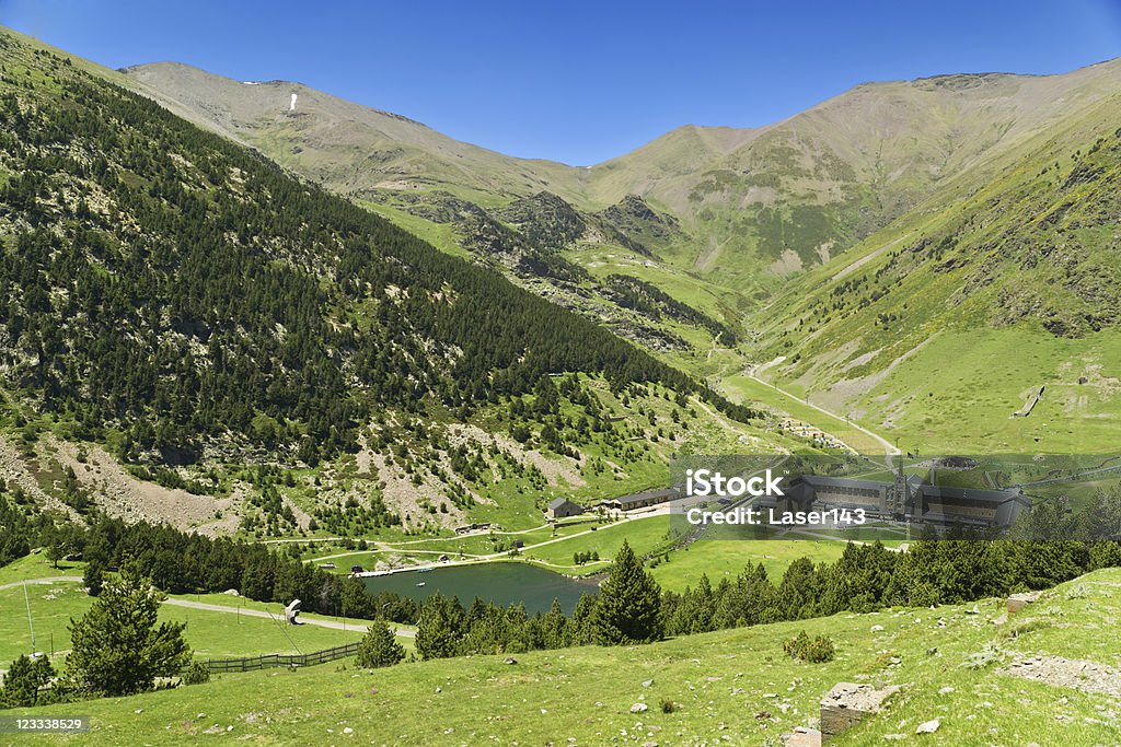 Vall de Nuria - Lizenzfrei Anhöhe Stock-Foto